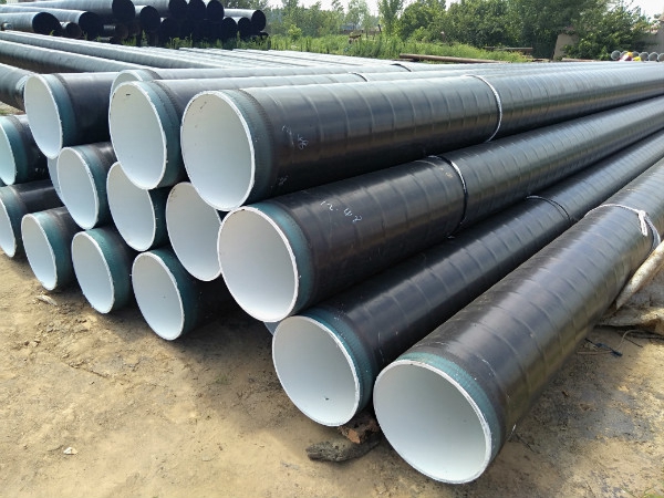 3LPE & Epoxy coated SSAW water pipes.