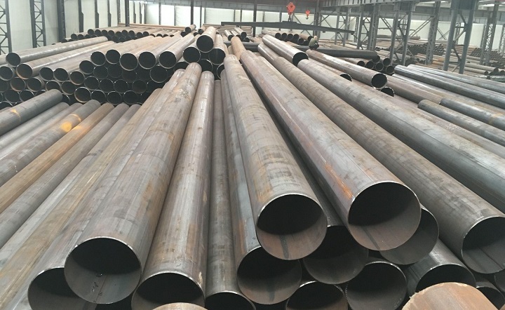 AWWA C200 ERW steel water pipes in stock.