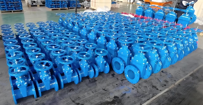 AWWA C515 NRS resilient seated gate valves