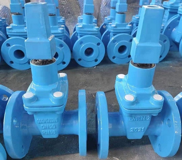 BS 5163 NRS gate valves made to EN1074-2.