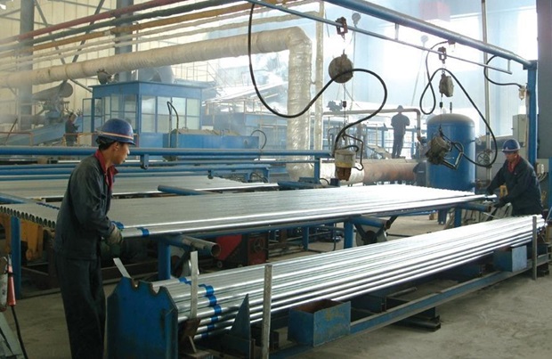 A galvanization workshop.