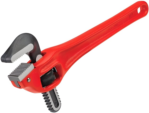 The offset pipe wrench.