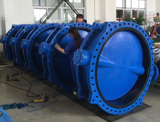 AWWA C504 concentric butterfly valves