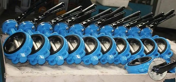 EN 593 wafer type butterfly valves