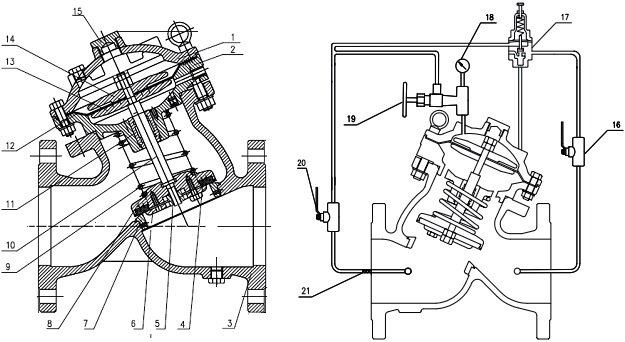 The drawing of PRSVs.